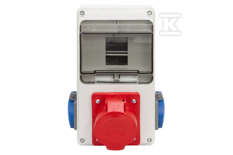 Розподільна коробка LAGO 6M - розетки - F3.0276